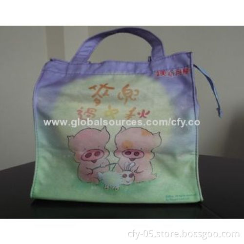 Fashionable Lunch Bag with High-quality CMYK Printing